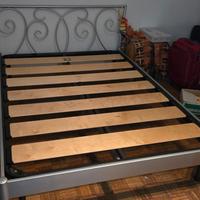letto alla francese con materasso