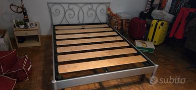 letto alla francese con materasso