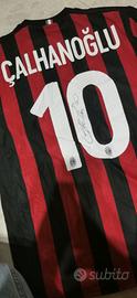 maglia Milan Calhanoglu autografata 