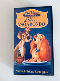 VHS "LILLI E IL VAGABONDO" originale WALT DISNEY