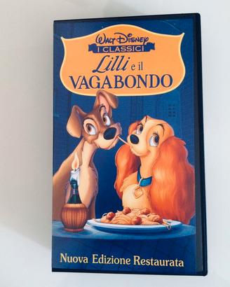VHS "LILLI E IL VAGABONDO" originale WALT DISNEY