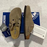 Sandali Birkenstock, grigio-marrone, taglia 37