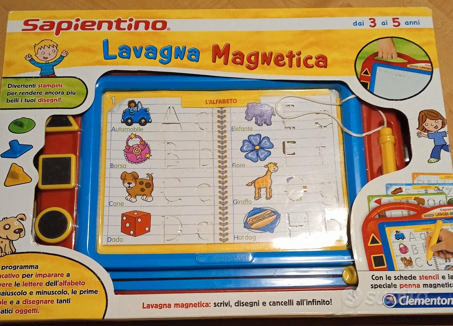 Lavagna Magnetica Sapientino - Clementoni - Sapientino - Lettura e