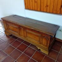 cassapanca in legno fine '800