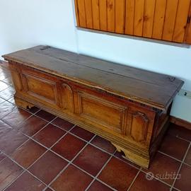 cassapanca in legno fine '800