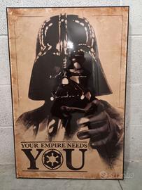 QUADRO GUERRE STELLARI  Dart Fener