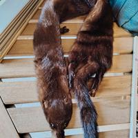 collo pelliccia vera volpe