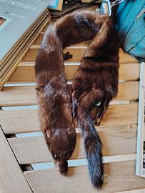 collo pelliccia vera volpe