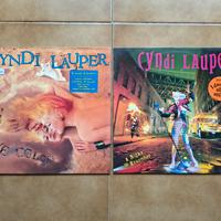 2 LP CYNDI LAUPER dischi vinile 33 giri 