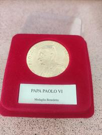Medaglia benedetta Papa Paolo VI 