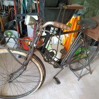 Bicicletta da arrotino d’epoca, rara e completa