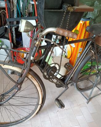 Bicicletta da arrotino d’epoca, rara e completa