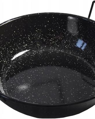 Tegame per frittura fondo in ferro smaltato 40 cm