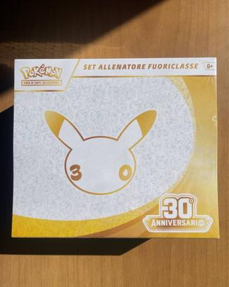 Pokémon 30th Anniversary ETB Sealed Italiano