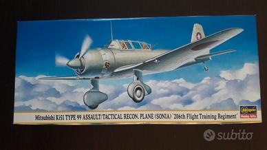 MITSUBISHI KI 51 TYPE 99 HASEGAWA SCALA  1/72
