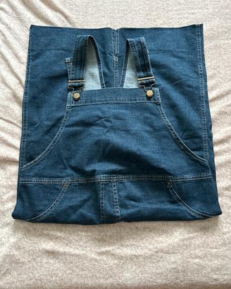 Salopette premaman in jeans