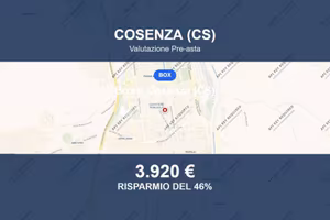Immobile in asta di 21 m² a Cosenza