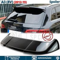SPOILER Alettone per AUDI A3 8V Sportback NERO RS3