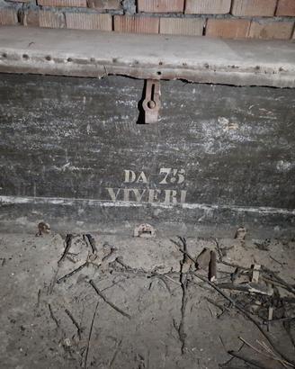 baule seconda guerra mondiale + fornello