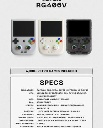 EMULATORE RETRO' GAMES