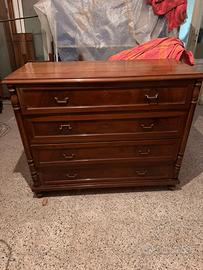 Cassettiera in legno