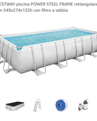 Piscina da montare (tutto incluso)