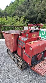Motocarriola cingolata hinowa ribaltabile