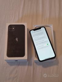 iPhone 11 normale 64GB black come nuovo 