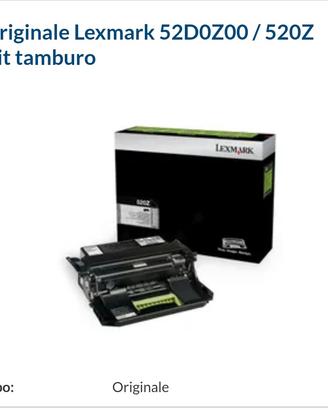Tamburo originale Lexmark