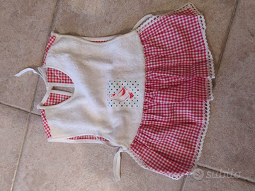 Grembiule bambina con oca