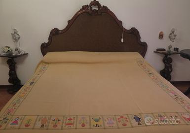 coperta matrimoniale in lino e canapa