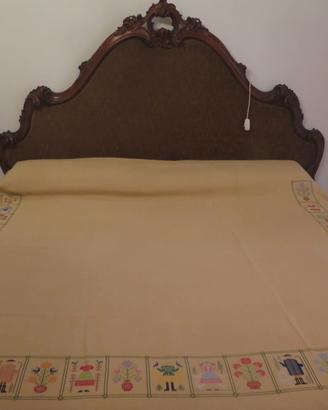 coperta matrimoniale in lino e canapa