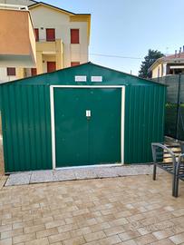 Casetta da giardino/cantiere in lamiera NUOVA