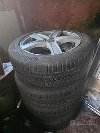 gomme invernali continental con cerchi 