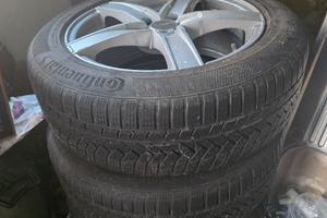 gomme invernali continental con cerchi 
