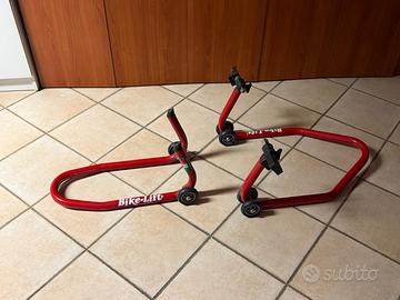 Coppia cavalletti moto bike lift