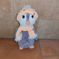 Amigurumi peluche artigianale in ciniglia