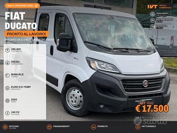 Fiat Ducato Dopp.Cab 7posti Euro 6D 2020