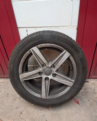 cerchioni Audi da 16 e gomme invernali Nexen