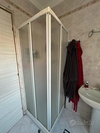 Box doccia angolare 72x72 vetro opaco