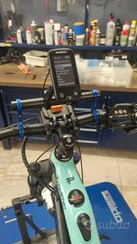 ebike Bianchi tg M sottosella armonizzato, rapport
