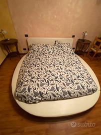 Letto matrimoniale rotondo king size