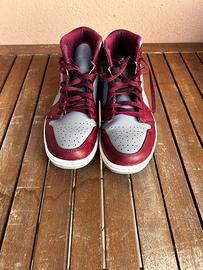 Jordan 1 Cherrywood Red/White-Cement Grey