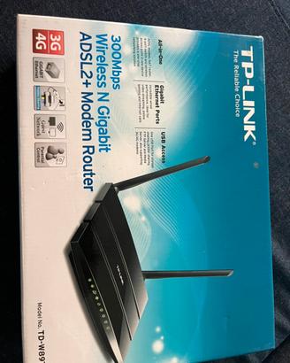 TP-Link TD-W8970 Modem Router Wi-Fi N 300 Mbps Gb