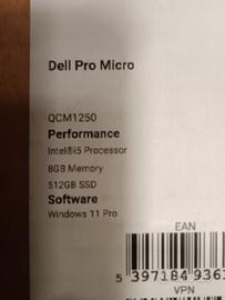 mini PC dell pro micro QCM1250