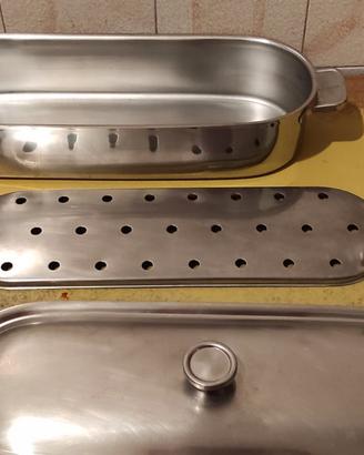 Tegame Acciaio INOX_ Pescera