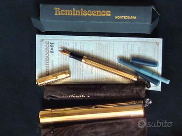 stilografica Montegrappa Reminiscence Oro 24 k Arg