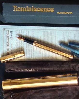 stilografica Montegrappa Reminiscence Oro 24 k Arg