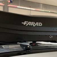BOX TETTO FARAD 680 LT nero opaco