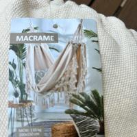 Amaca in tela  bianco antico - Macrame casashop